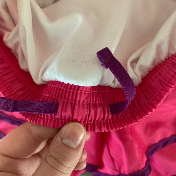 Kids Pink and Purple Nike Dri-fit shorts - Picture 3 of 3